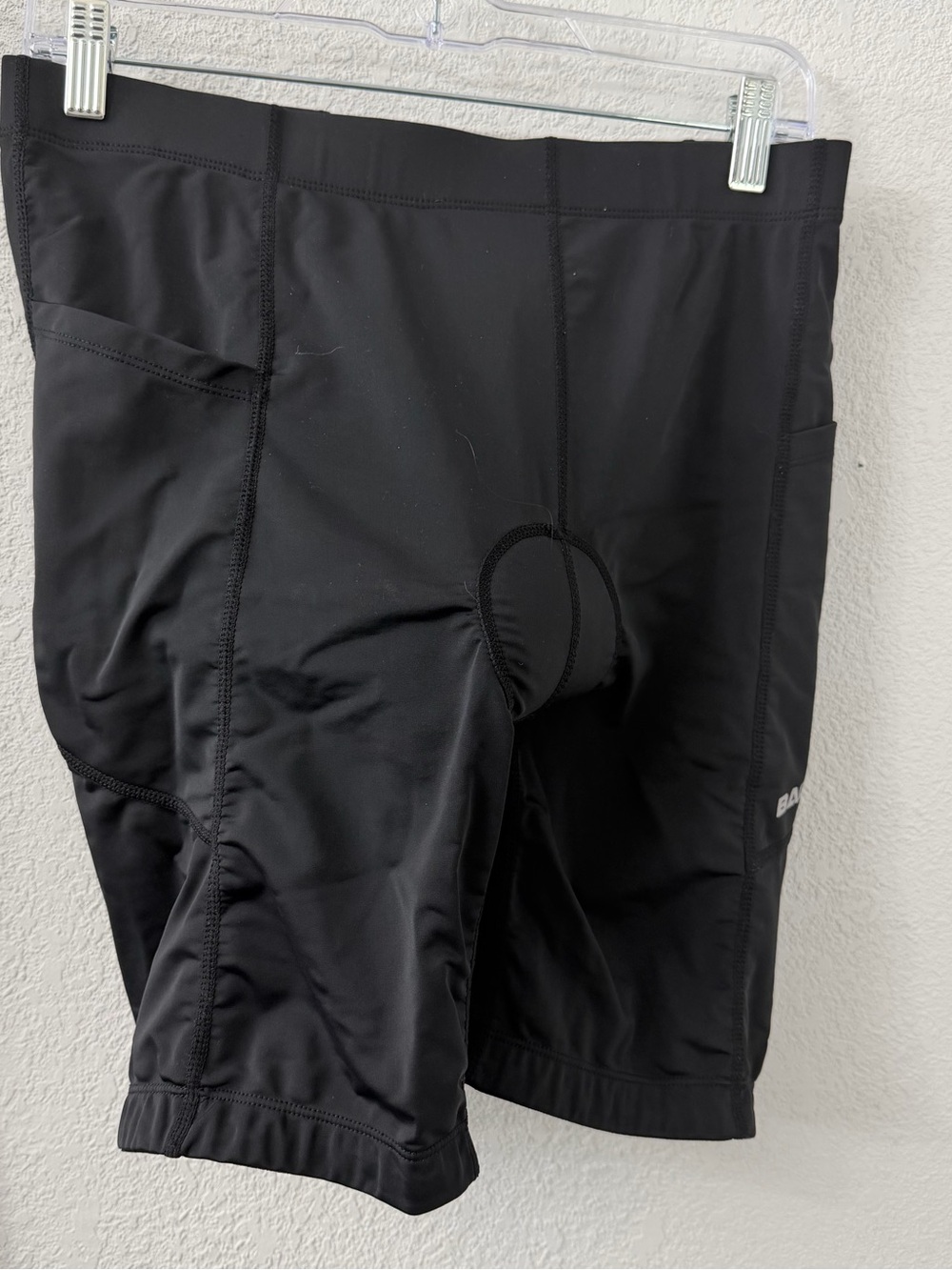 Baleaf Men’s Padded Cycling Shorts - Black - Size XL - Pockets